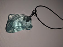 Load image into Gallery viewer, Coastal Charm - Light Blue Seaglass Pendant
