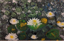 Load image into Gallery viewer, Water Lilies Original Acrylic Painting
